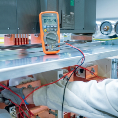 Quality testing in cabinet and switchgear prefabrication